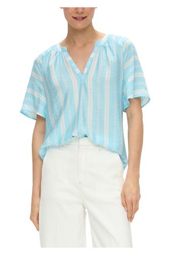 S.OLIVER BLACK LABEL Blusenshirt mehrfarbig