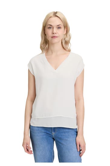 BETTY & CO Blusenshirt weiß