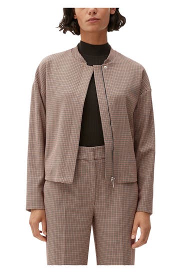 S.OLIVER BLACK LABEL Blouson gemustert