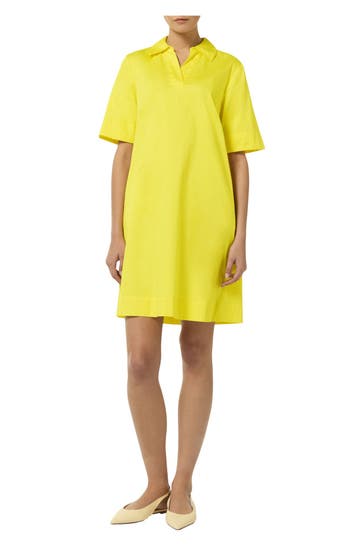 COMMA, Casual-Kleid gelb