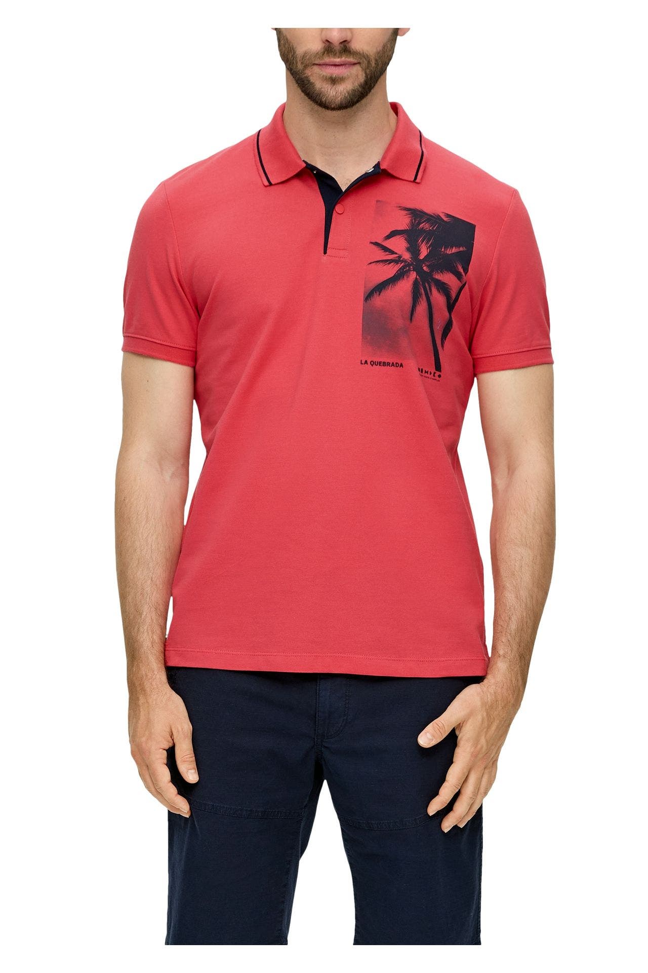 S.OLIVER Polo-Shirt koralle, Bild 1