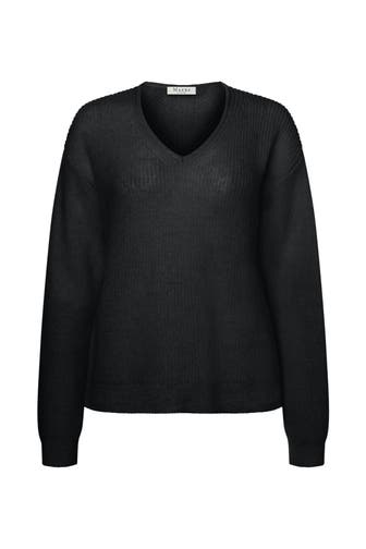 MAERZ MUENCHEN Strickpullover schwarz