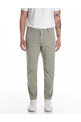 REPLAY Chino 'Benni' graugrün