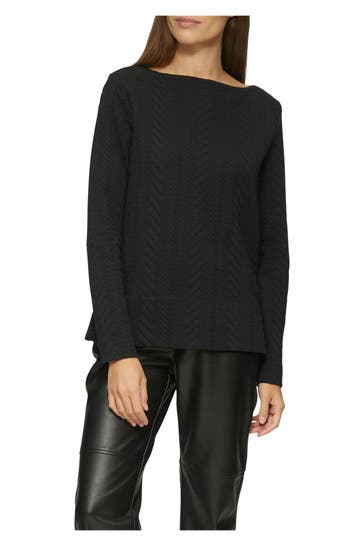 S.OLIVER Sweatshirt schwarz