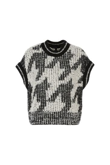 MARC CAIN Wollmix-Pullunder mehrfarbig
