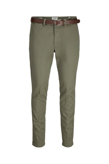 JACK & JONES Chino graugrün