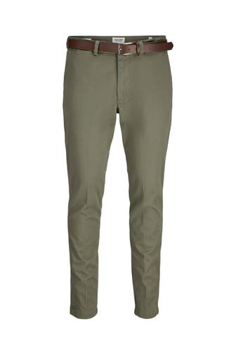JACK & JONES Chino graugrün
