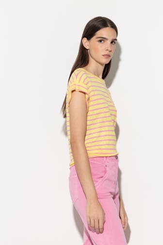 LUISA CERANO T-Shirt gestreift