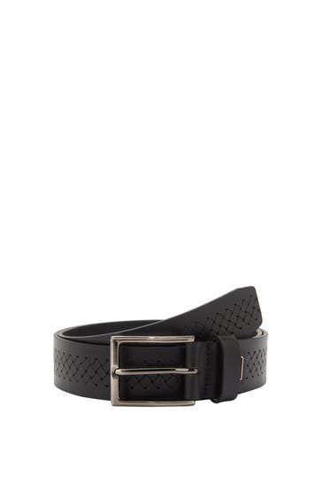 LLOYD BELTS Leder-Gürtel schwarz