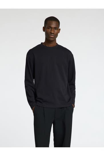 SELECTED Longsleeve schwarz