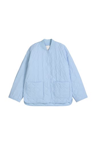 MARC O'POLO DENIM Light-Steppjacke taubenblau