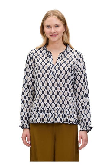 CARTOON Blusenshirt gemustert