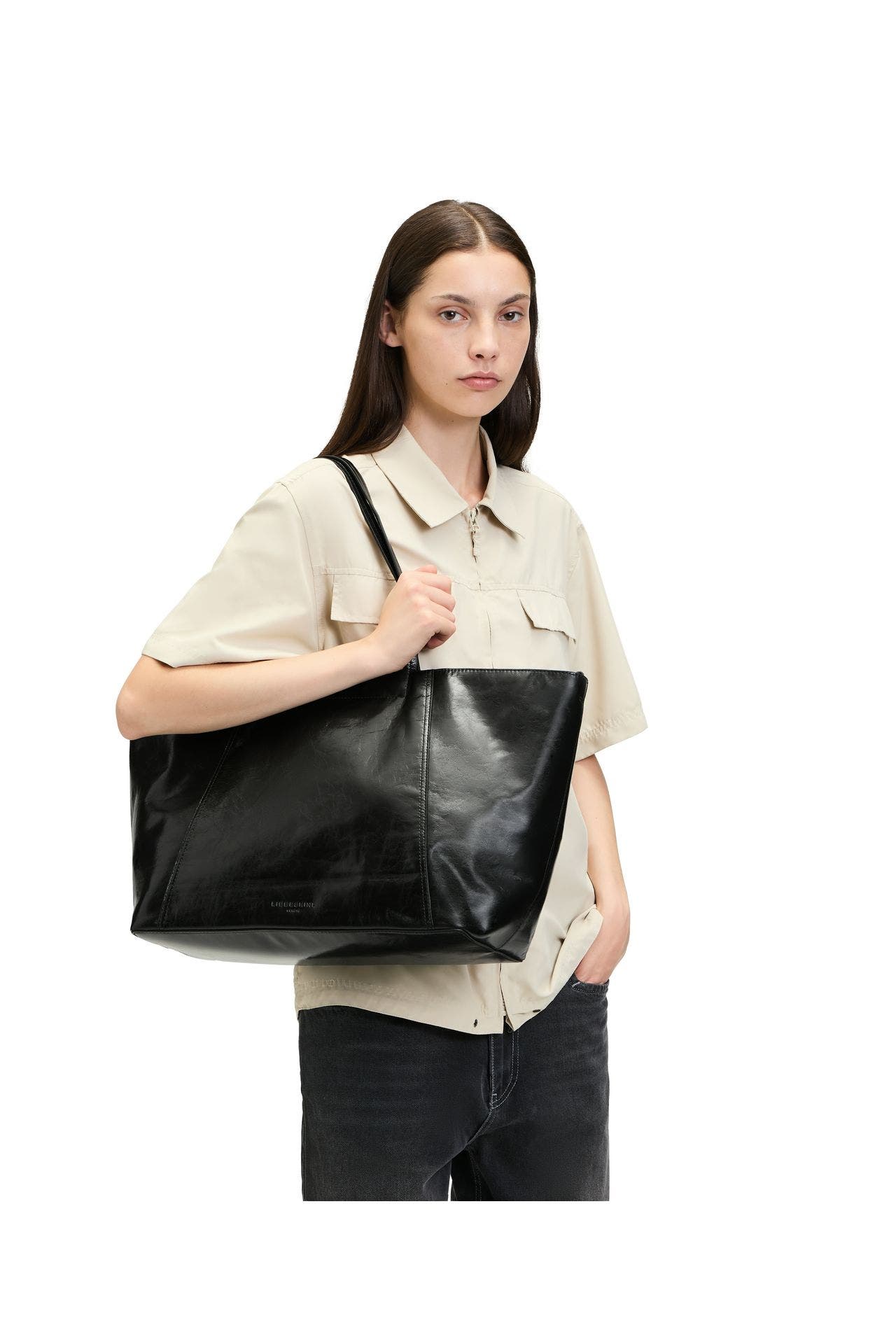 LIEBESKIND BERLIN Shopper 'Chudy' schwarz, Bild 1