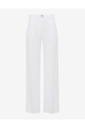 BRAX Leinenhose weiß