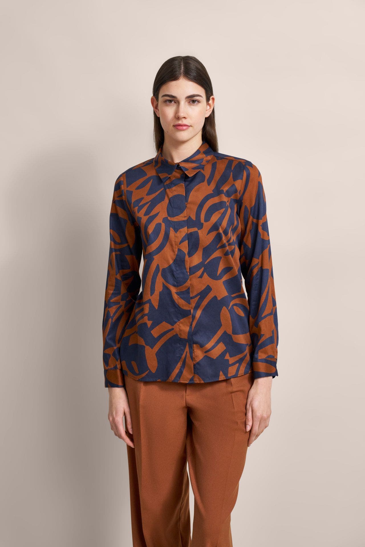 BUGATTI Casual-Bluse gemustert, Bild 1