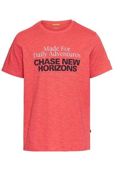 CAMEL ACTIVE T-Shirt orangerot