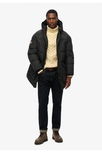 SUPERDRY Parka 'Everest' dunkelgrau