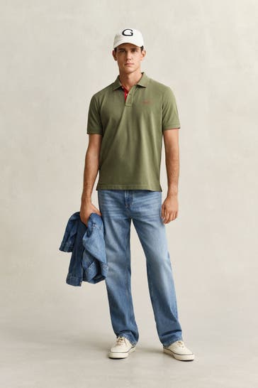 GANT Polo-Shirt dunkelgrün