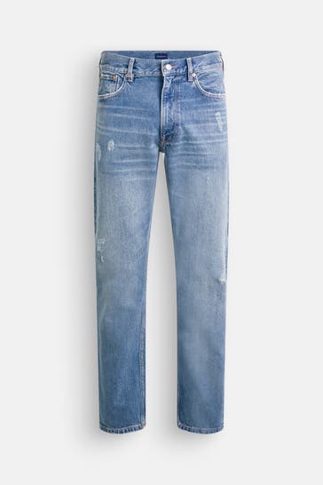 GANT Jeans blau straight