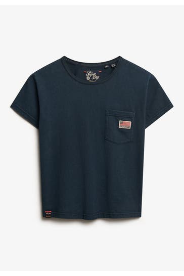SUPERDRY T-Shirt navy