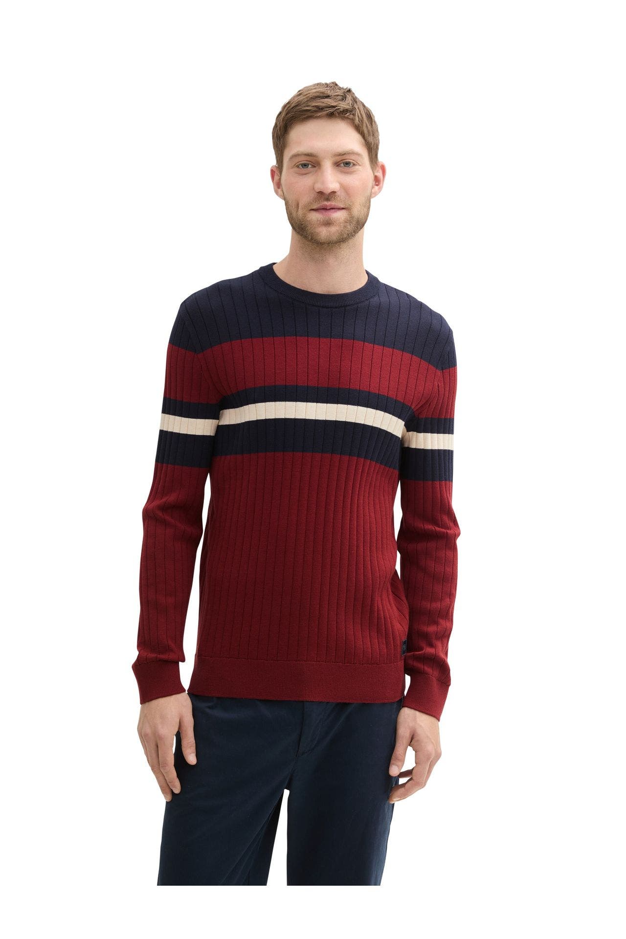 TOM TAILOR Strickpullover mehrfarbig, Bild 1