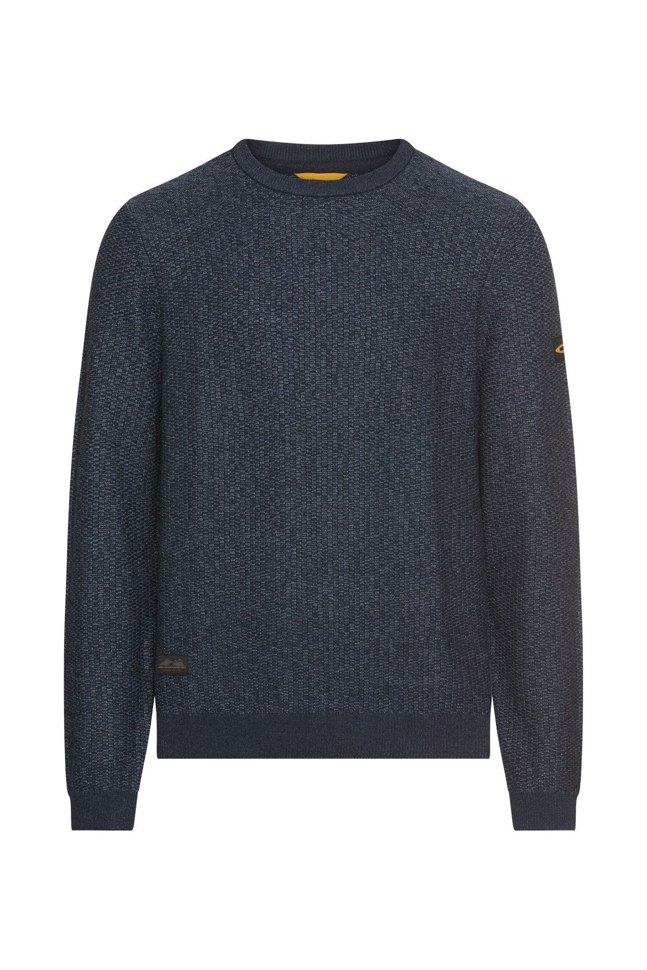 CAMEL ACTIVE Strickpullover dunkelblau meliert, Bild 1