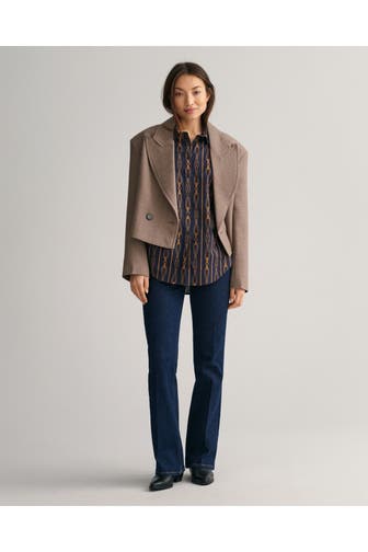 GANT Casual-Bluse gemustert