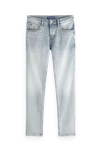 SCOTCH & SODA Jeans hellblau slim
