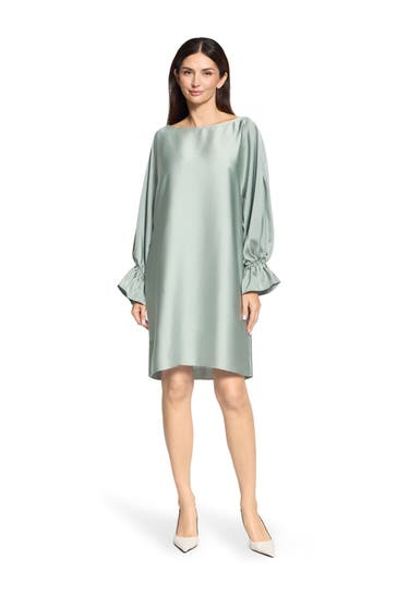 BETTY BARCLAY Minikleid jade glänzend