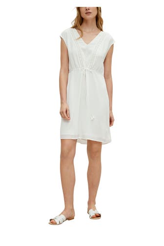 COMMA, Minikleid weiß