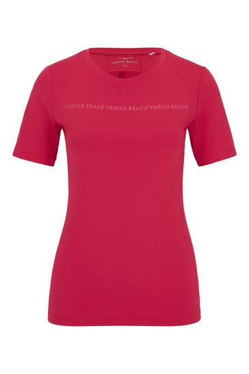 VENICE BEACH Funktionsshirt 'Bex' rubinrot