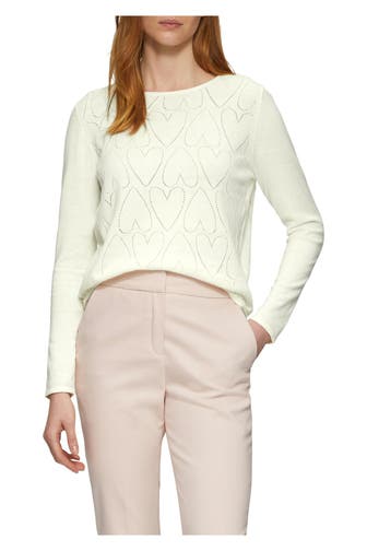 S.OLIVER BLACK LABEL Feinstrickpullover ecru