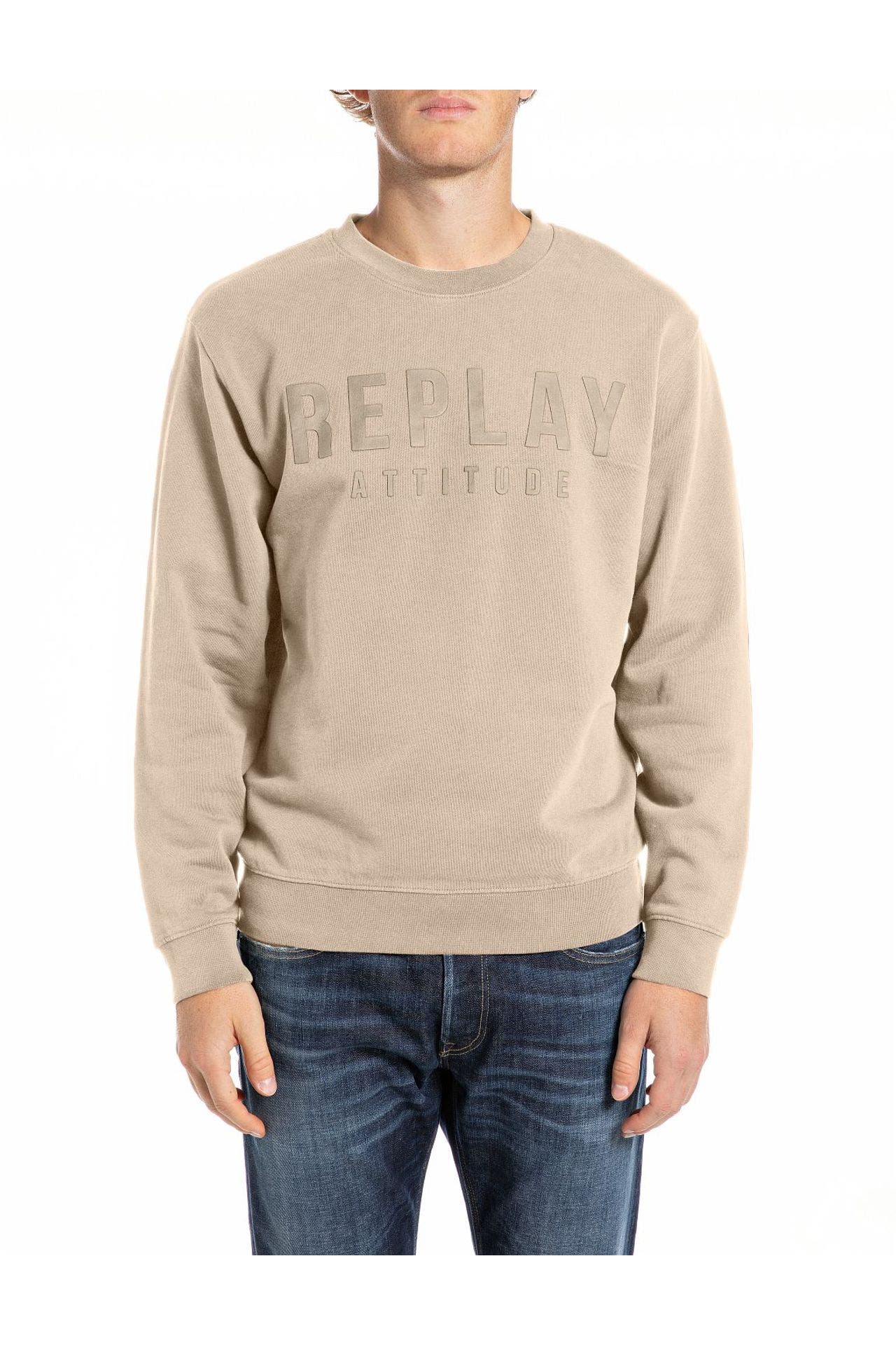 REPLAY Sweatshirt beige, Bild 1
