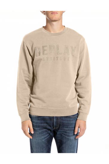 REPLAY Sweatshirt beige