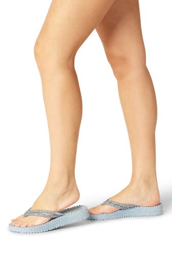 ILSE JACOBSEN Flip Flops hellblau