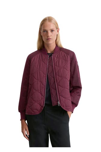 MARC O'POLO Light-Steppjacke burgunder