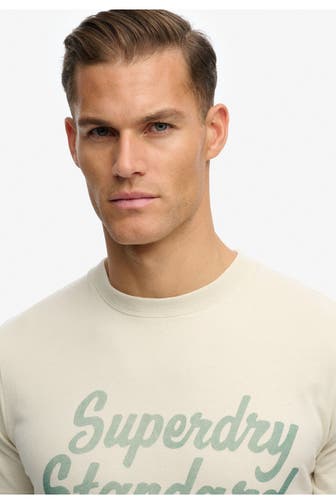 SUPERDRY T-Shirt 'Industry Worker' sand