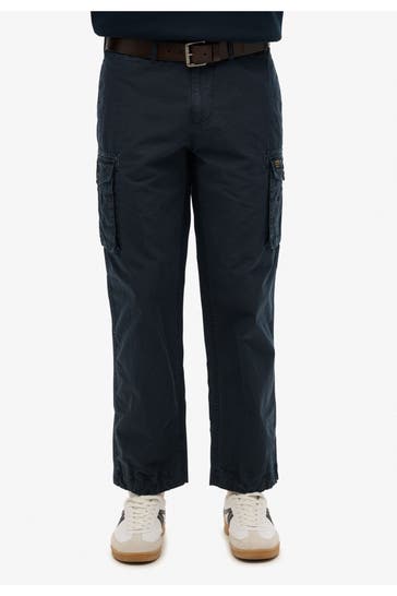 SUPERDRY Cargohose navy