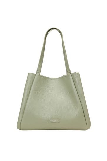 MARC O'POLO Shopper lindgrün