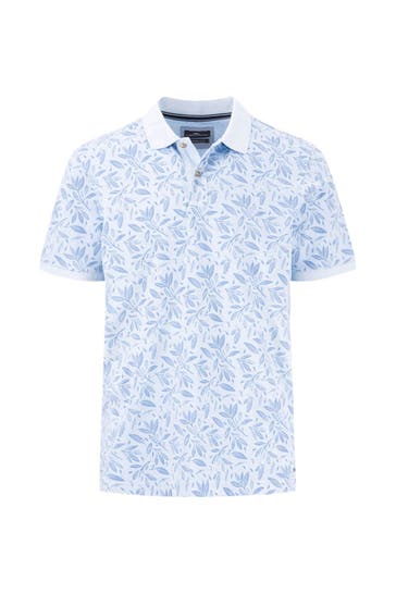 FYNCH-HATTON Polo-Shirt gemustert