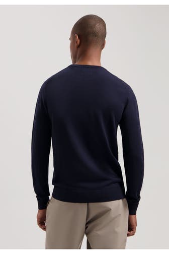 DSTREZZED Woll-Pullover 'Destin' nachtblau