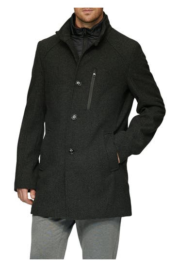 S.OLIVER BLACK LABEL - Wollmixmantel dunkelgrau