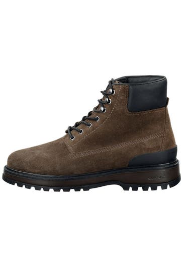 GANT Schnürstiefel 'Clafton' graubraun