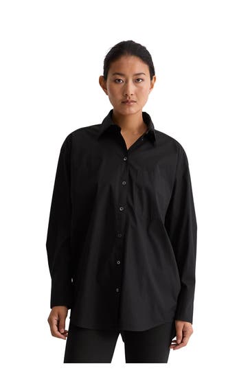 MARC O'POLO Casual-Bluse schwarz