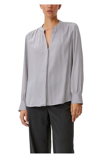 COMMA, Casual-Bluse grau