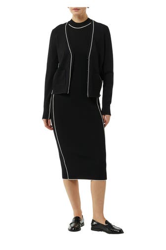 COMMA, Strickjacke schwarz