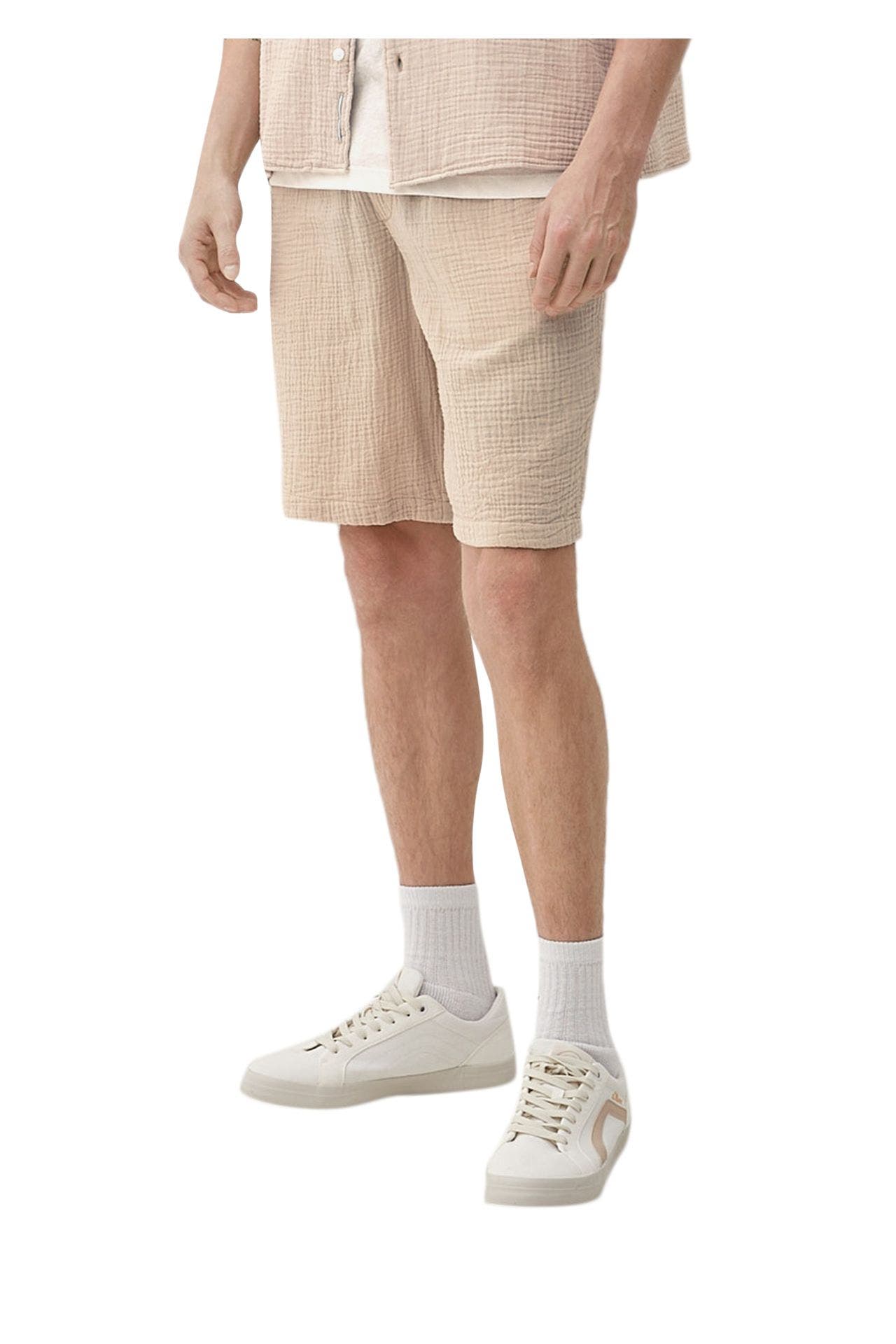 S.OLIVER Musselin-Shorts 'Detroit' beige, Bild 1