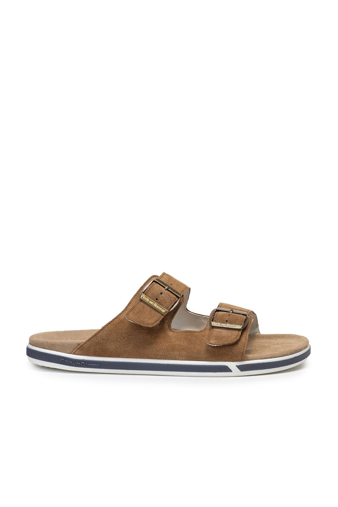FLORIS VAN BOMMEL Slides graubraun Slim Fit, Bild 1