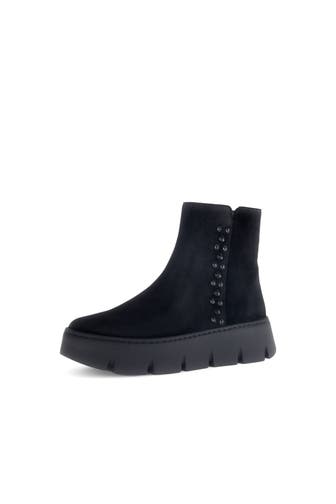 GABOR Plateau-Stiefeletten schwarz