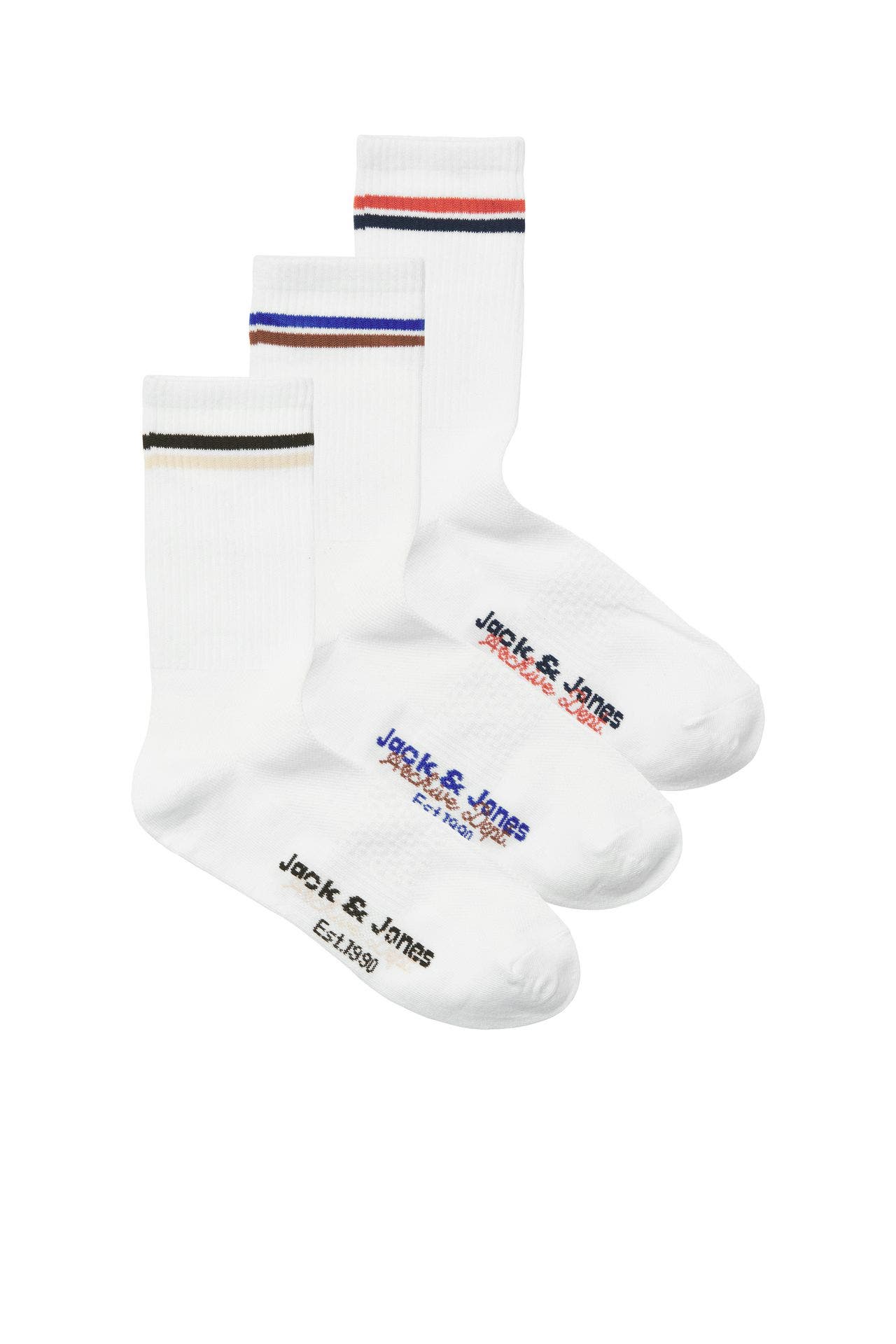 JACK & JONES 3er-Pack Socken weiß, Bild 1